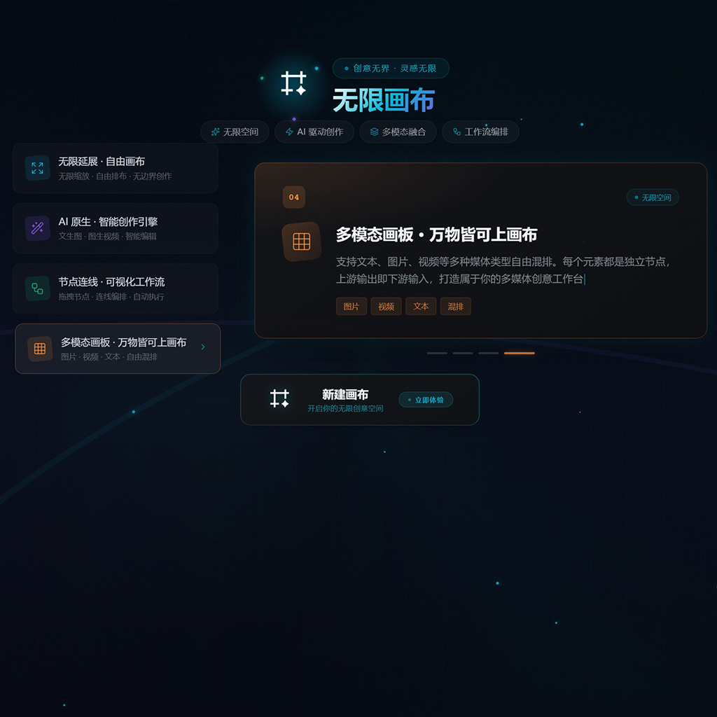 菁选灵创方版海报素材
